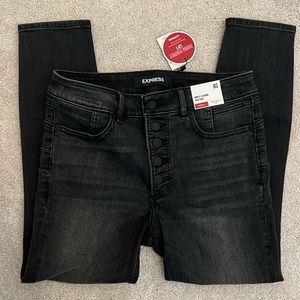 Express ankle legging high rise jeans (8 short)